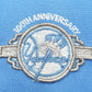 New York Yankees 100 anniversary new era 59fifty fitted - sky blue, white, silver - brilla en la oscuridad