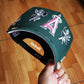 NewEra Anaheim ANGELS cupid 🏹 dark Green 9FORTY A-FRAME SNAPBACK