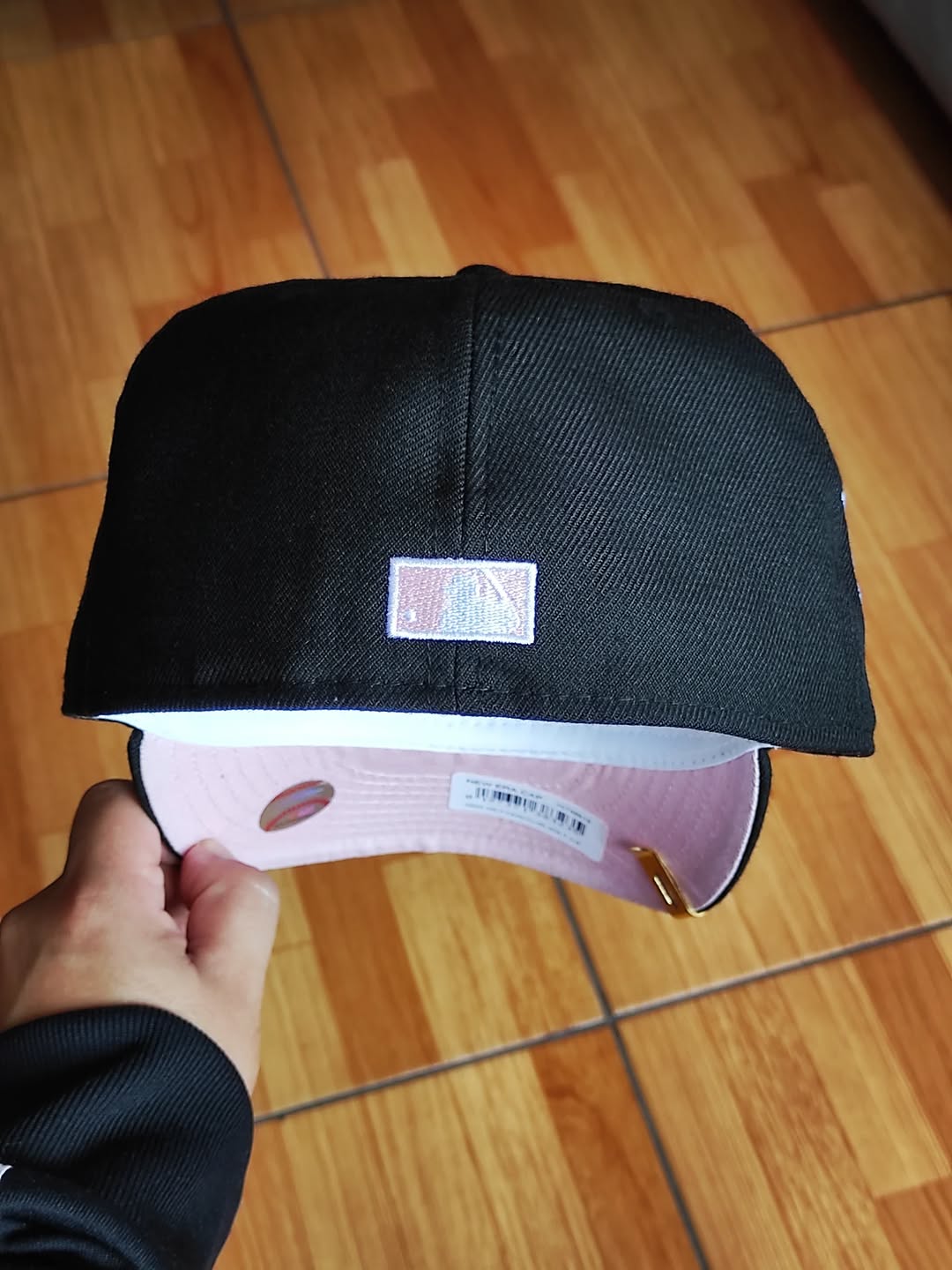 New Era New York Yankees World Series black pink 59fifty