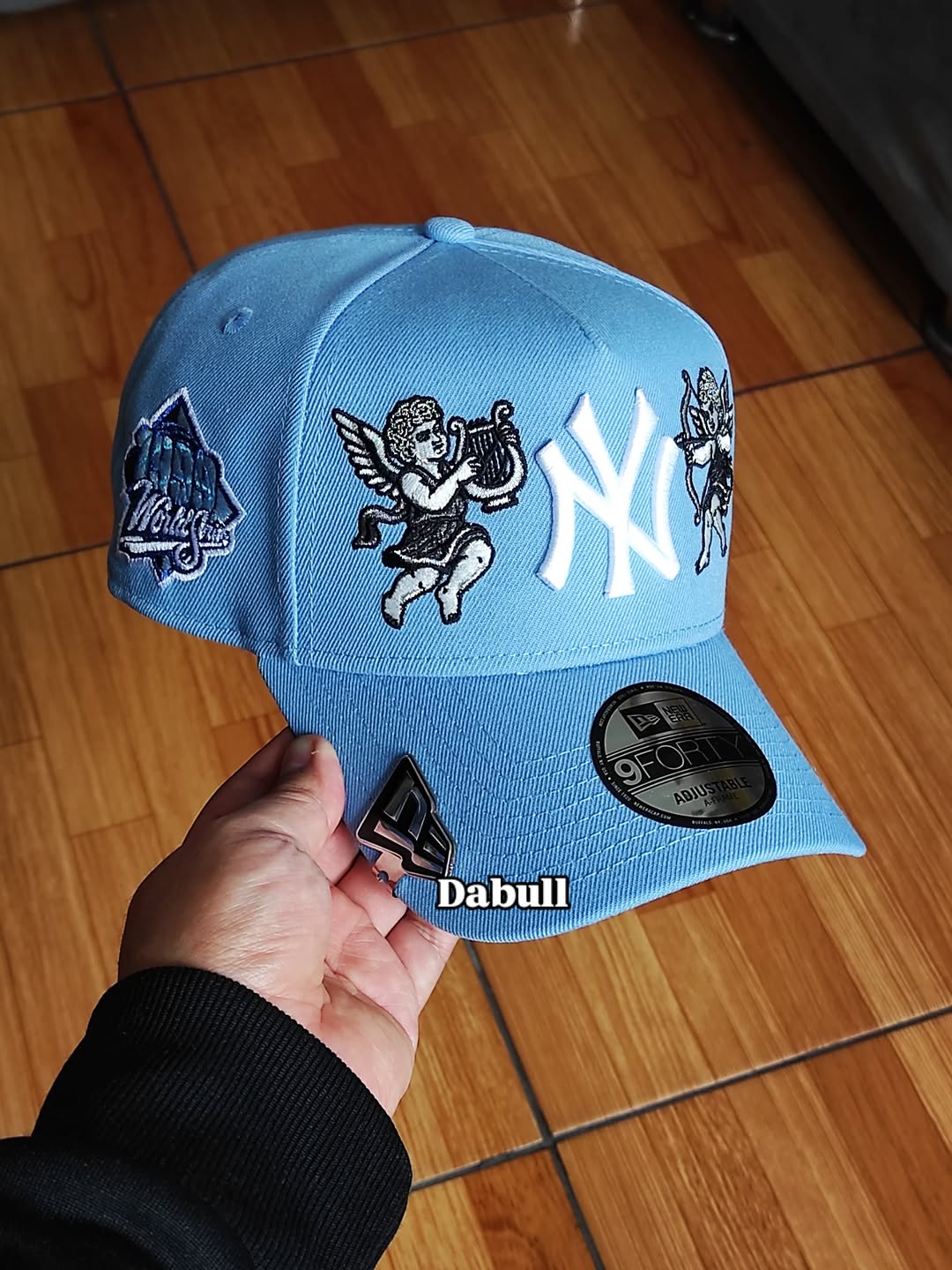 New Era New York Yankees cupid 🏹 sky 9FORTY A-FRAME Snapback