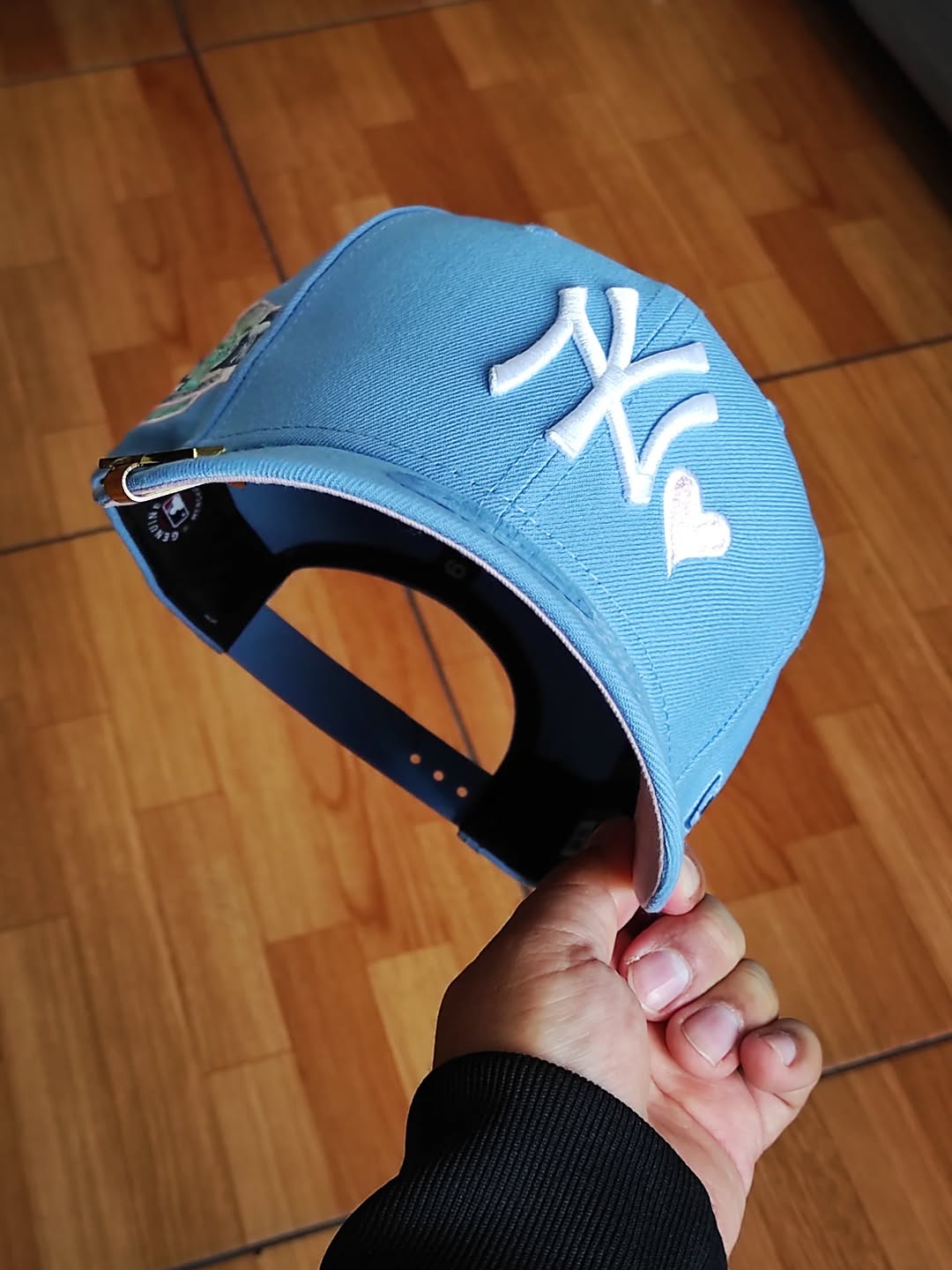 New Era New York Yankees heart sky/pink 9fifty snapback