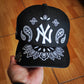 New era new York Yankees paisley black 59FIFTY