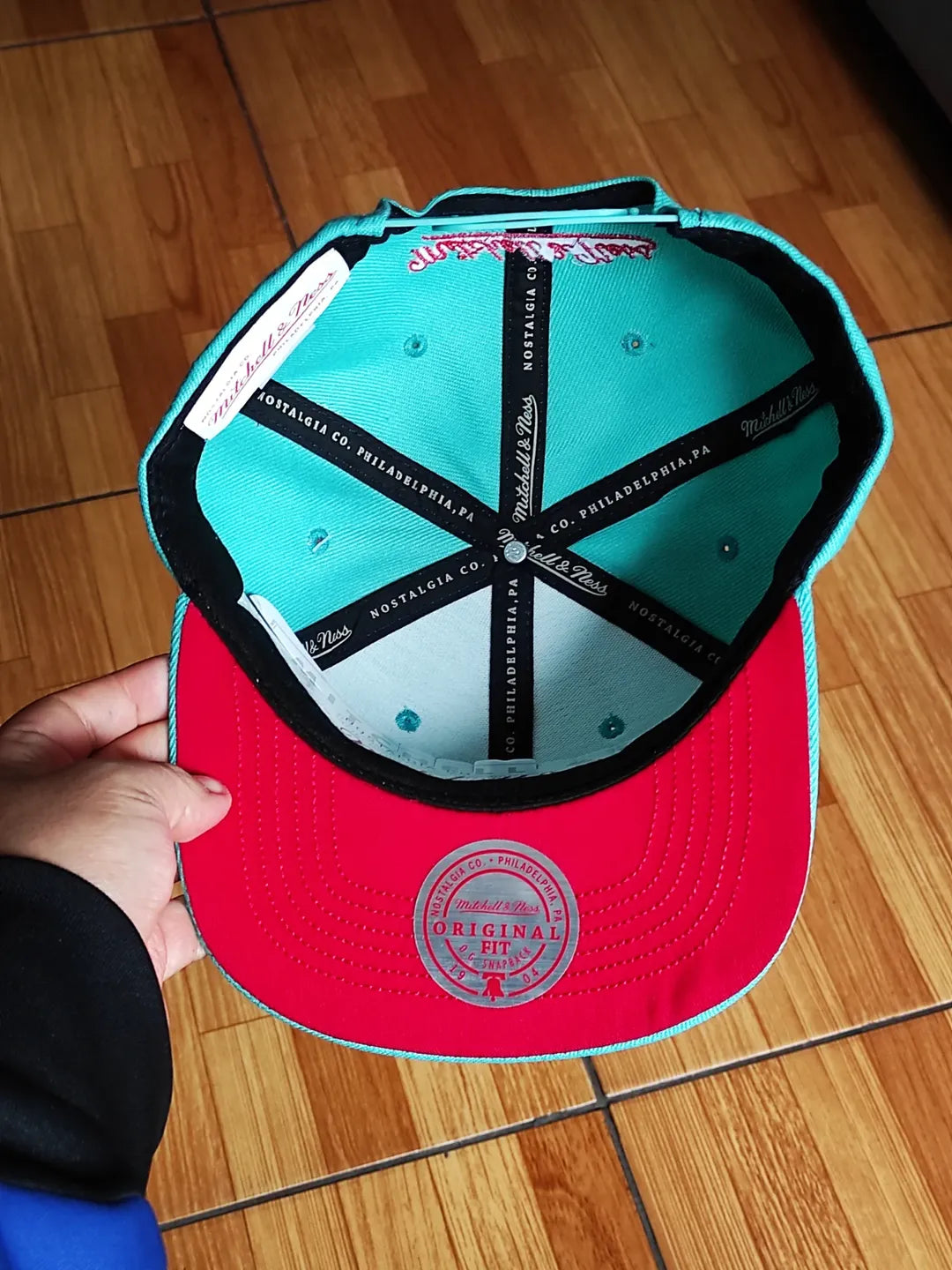 Vancouver Grizzlies Mitchell & Ness NBA FRONT LOADED Snapback Hat