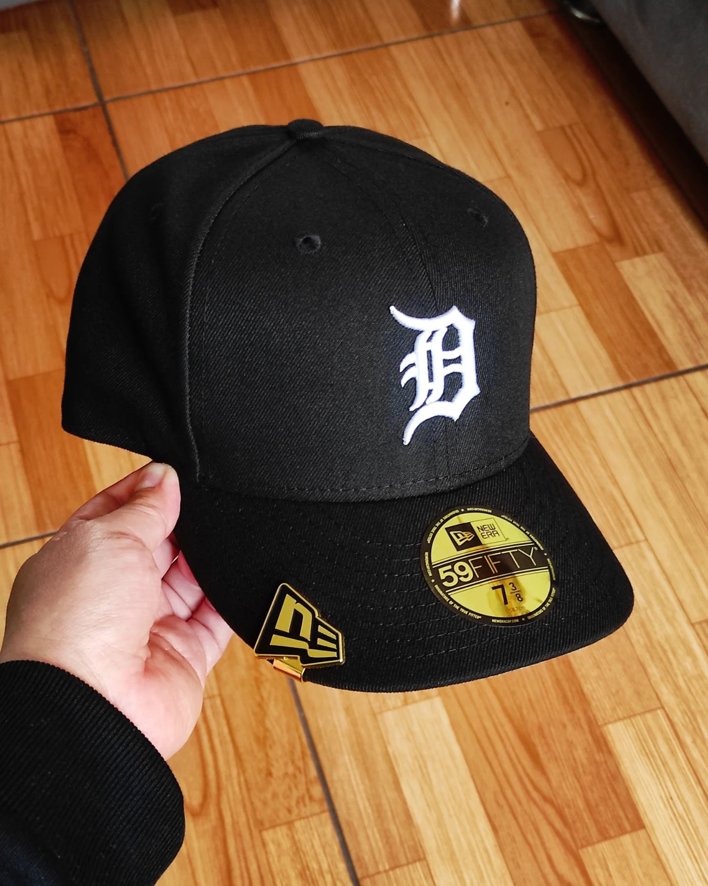 New Era Detroit Tigers Black edition 59 fifty fitted