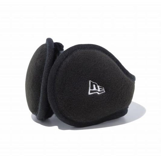 Orejeras negras con logo blanco