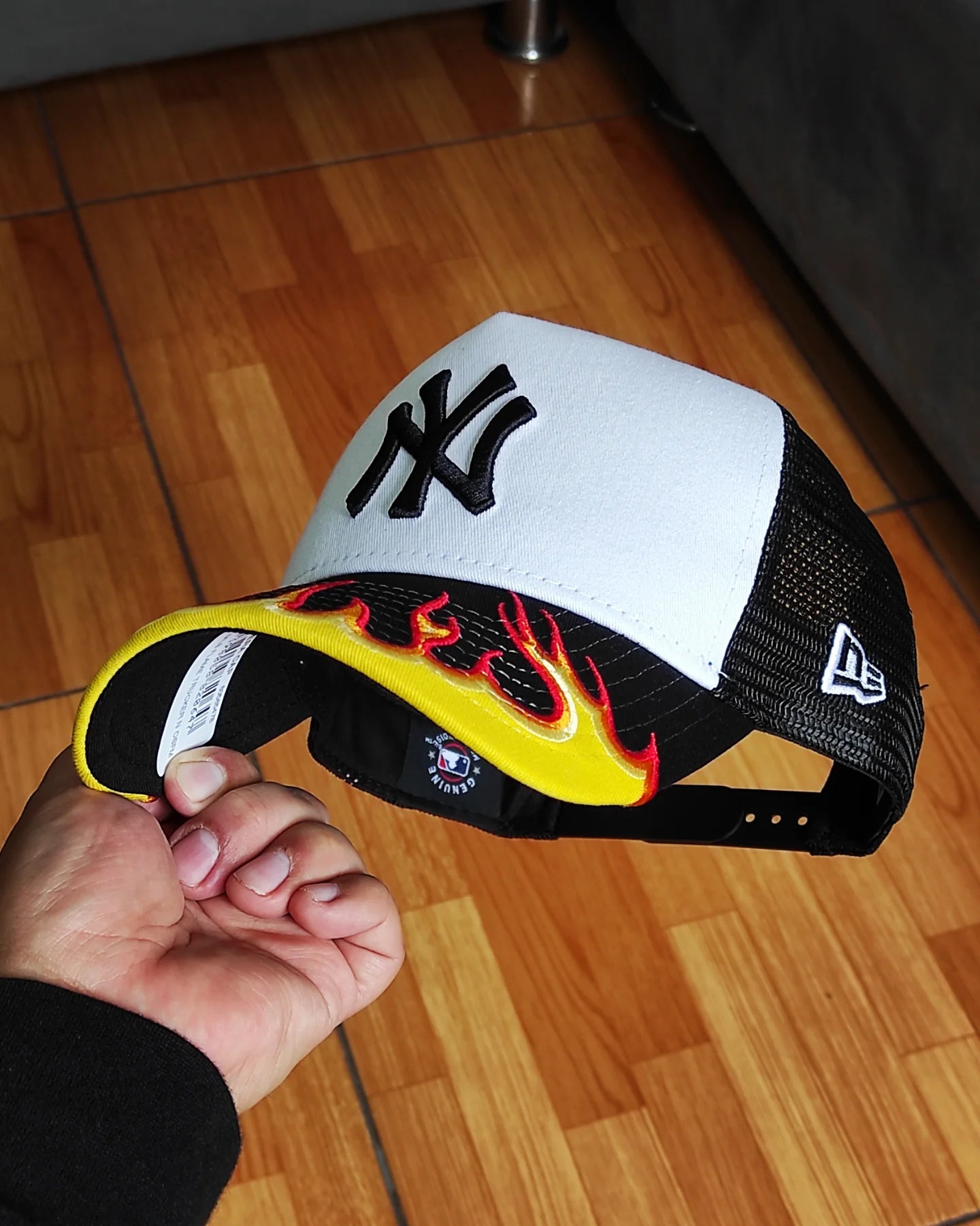 New Era colección flame 🔥 New York yankees 9Forty A-FRAME Trucker