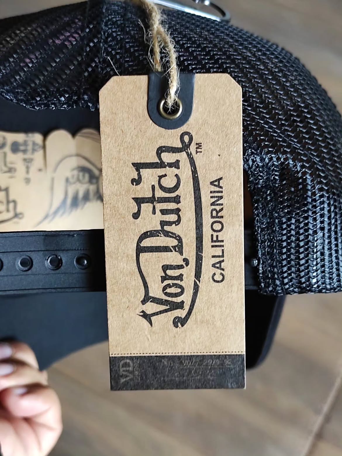 Von dutch trucker fire 🔥 cap black Exclusiva