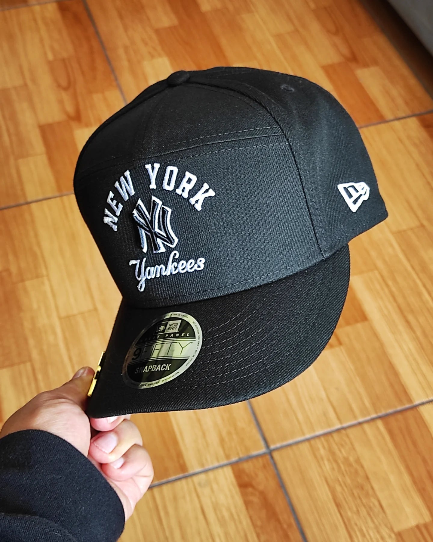 New Era New York script negro 9 FIFTY Snapback