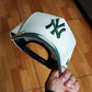 New Era New York Yankees  chrome dark green 9Forty Snapback Hat
