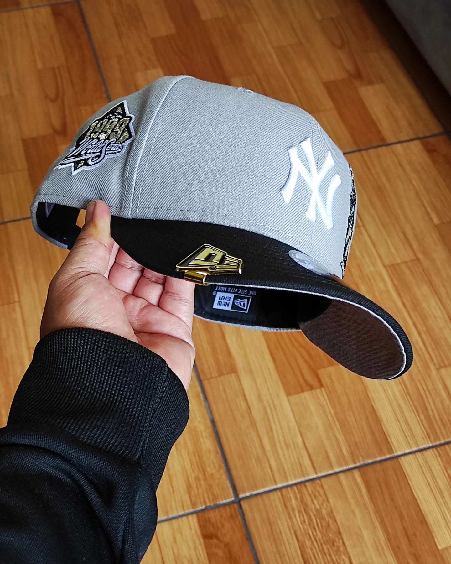 New Era New York Yankees 🗽 world series 1999 plomo negro 9 FIFTY Snapback