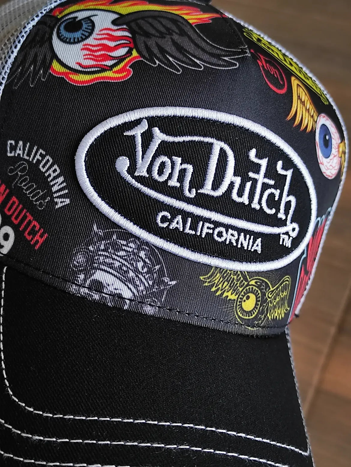 Von dutch trucker cap multilogo Exclusiva