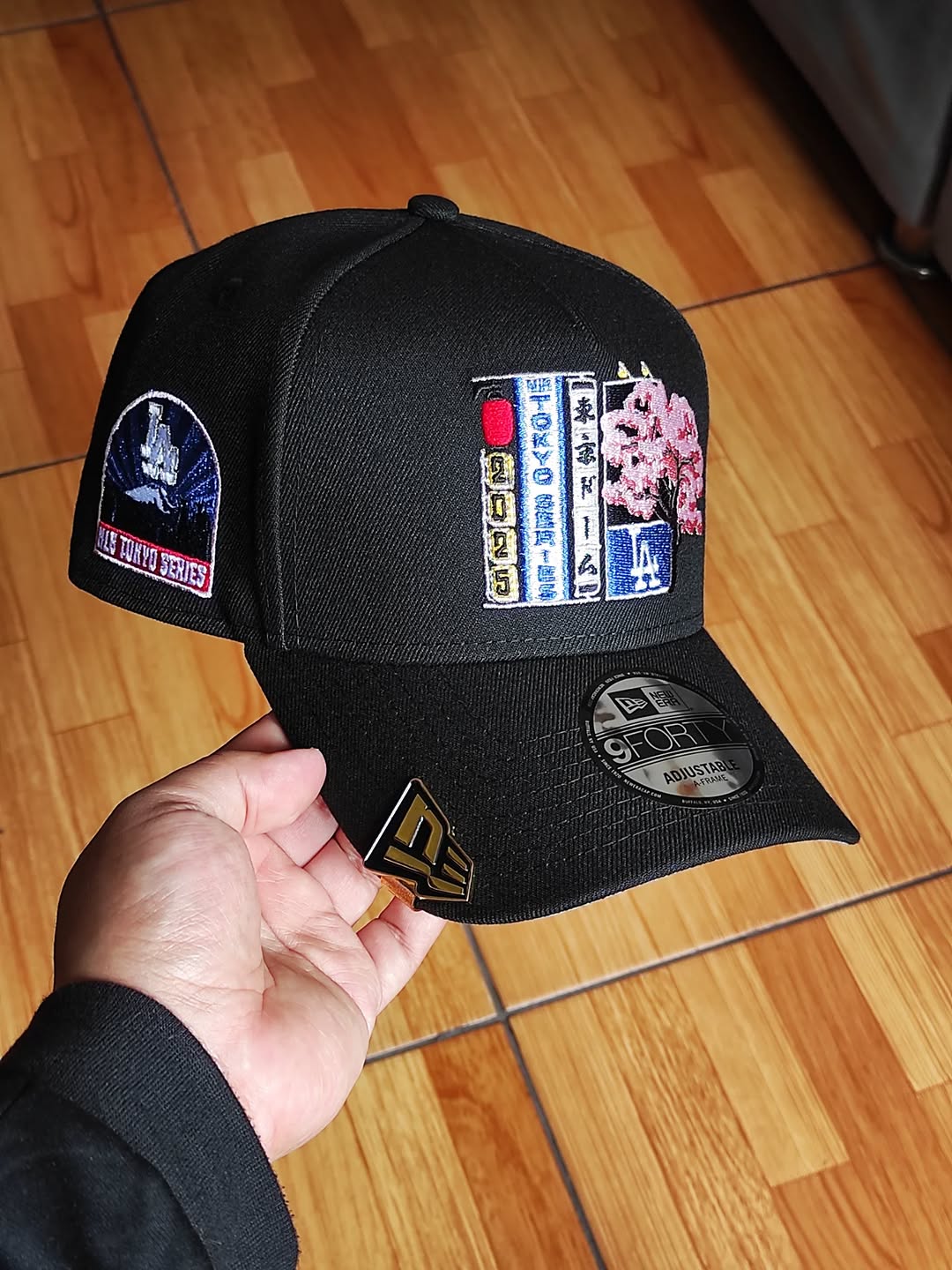 New Era Los Angeles Dodgers Tokyo🇯🇵 Series Black Pink Prime Edition 9FORTY A-FRAME🌸