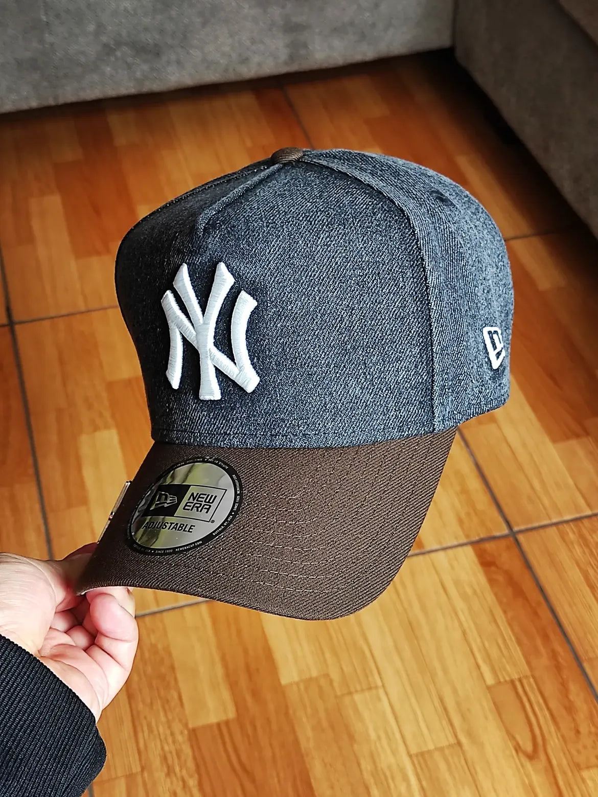 New Era New York Yankees Subway series denim Two Tone 9Forty A-frame Snapback