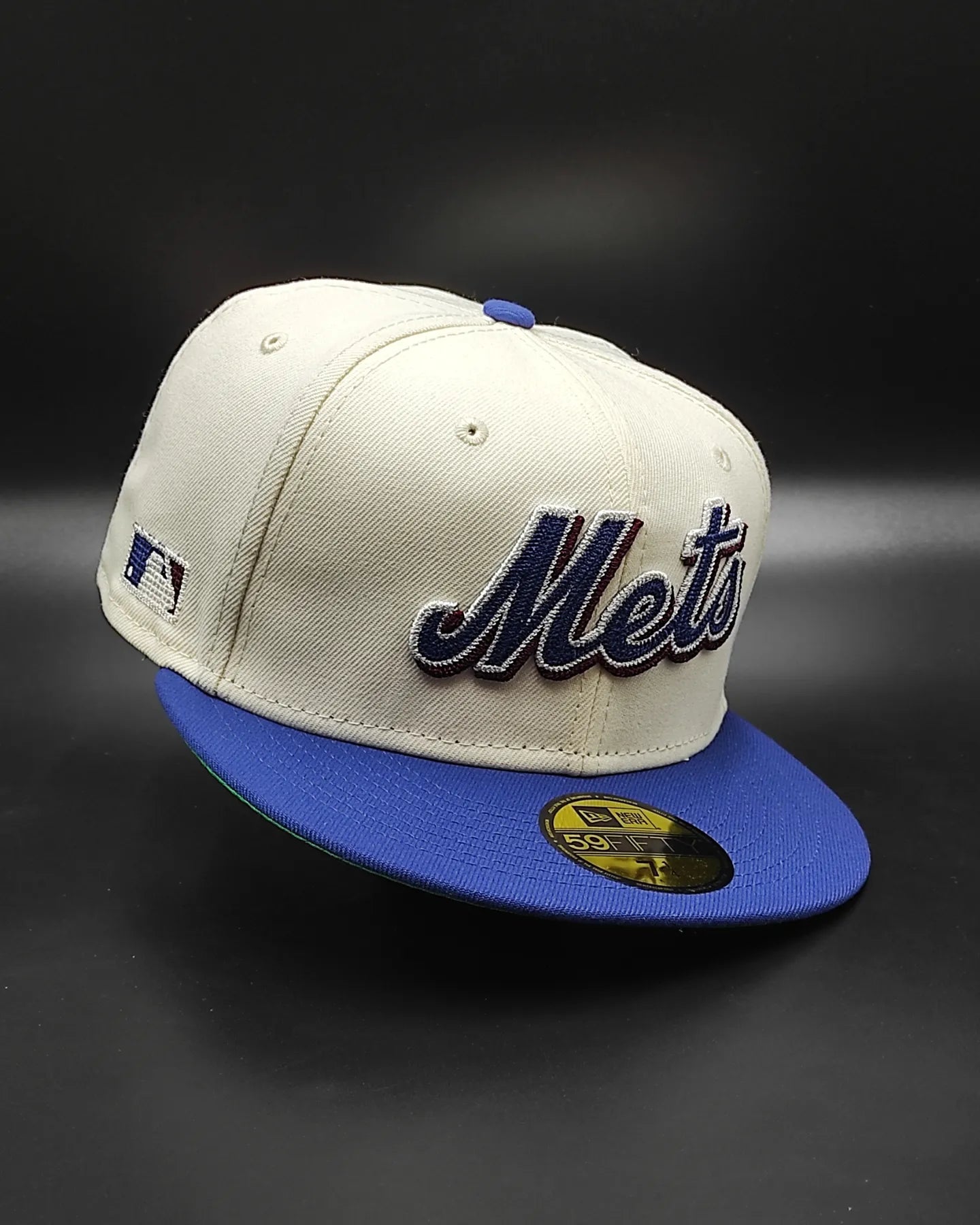 New Era 59 FIFTY Chaín stitch New York Mets - white - royal