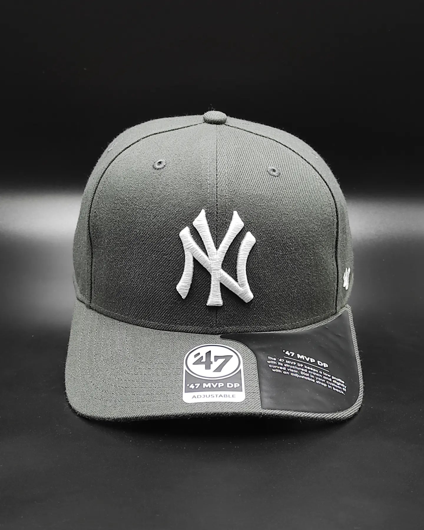 47brand New York Yankees cold zone classic color plomo snapback cap
