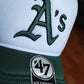 47Brand Oakland Athletic foam Trucker Snapback