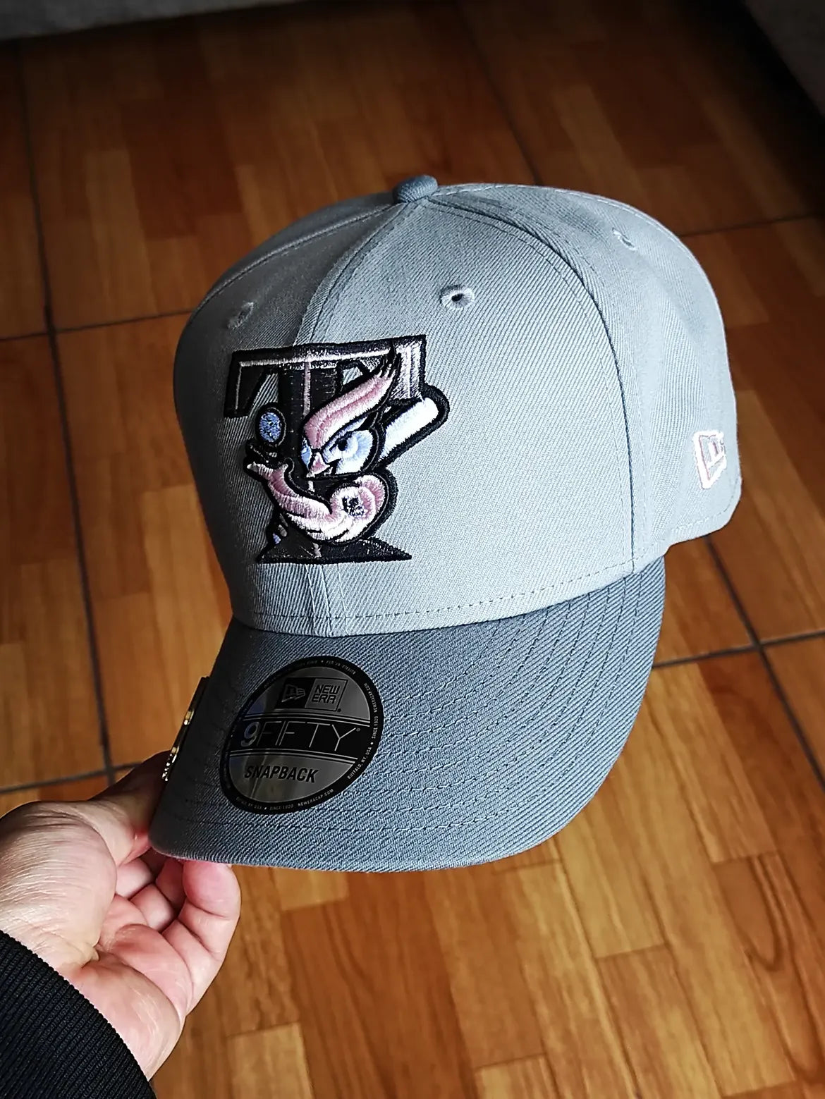 New Era Toronto BLUE Jays All Star Game gray 9FIFTY snapback UV pink
