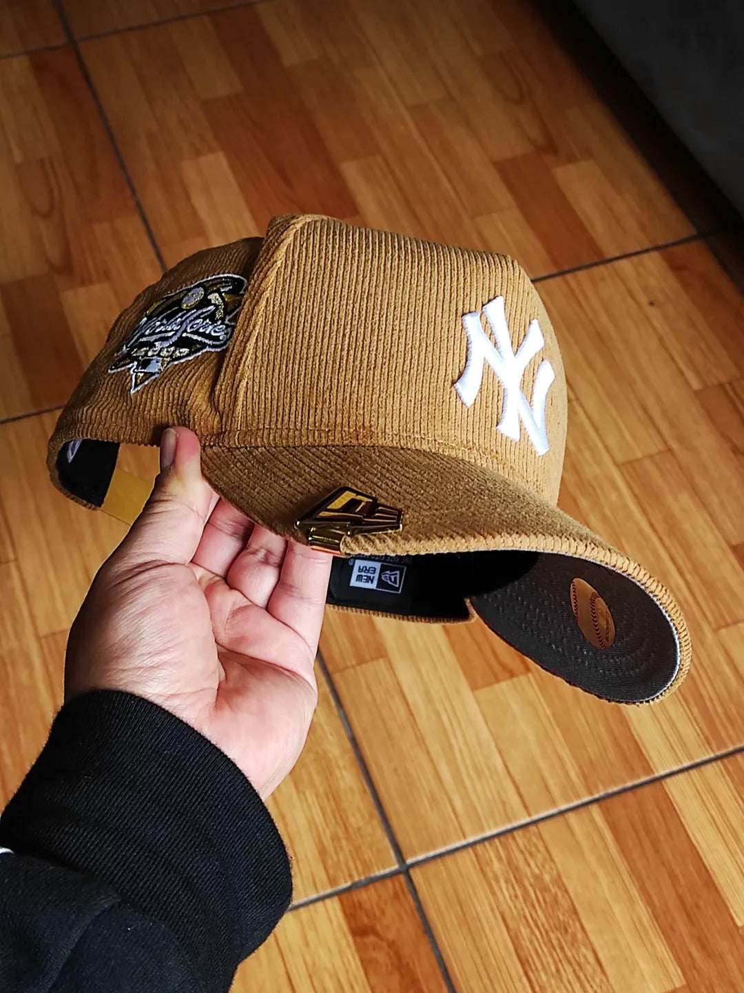 NewEra New York Yankees World Series cord Kaki  9 forty aframe