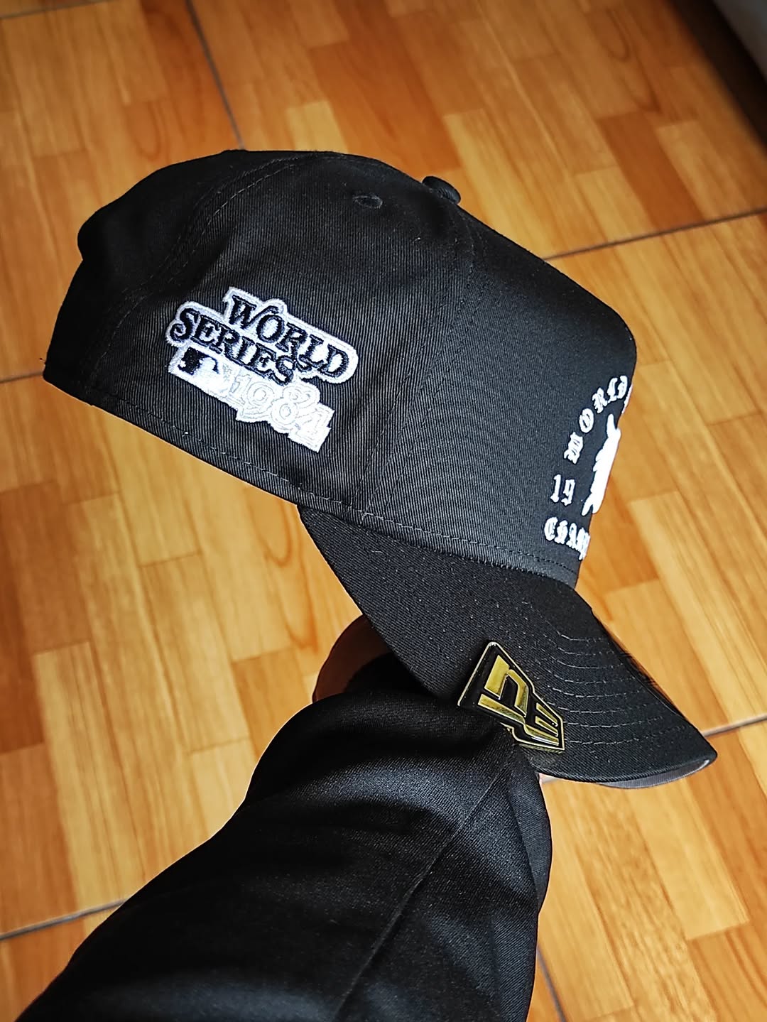 New era Detroit Tigers world gótica script 9FORTY A-FRAME Snapback black