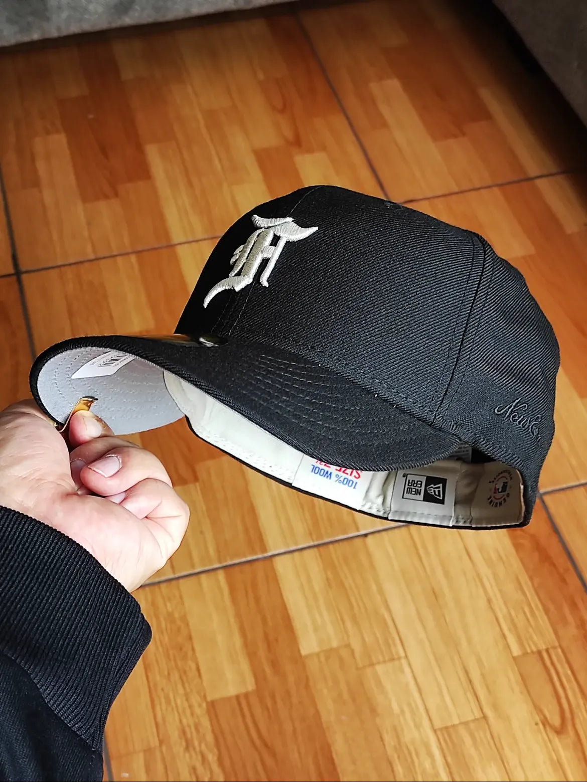 New Era Chicago White Sox Fear of God Black Essentials Classic Edition 59Fifty Fitted