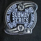 New Era New York Yankees black Subway series Edition 9Forty A Frame Snapback Hat