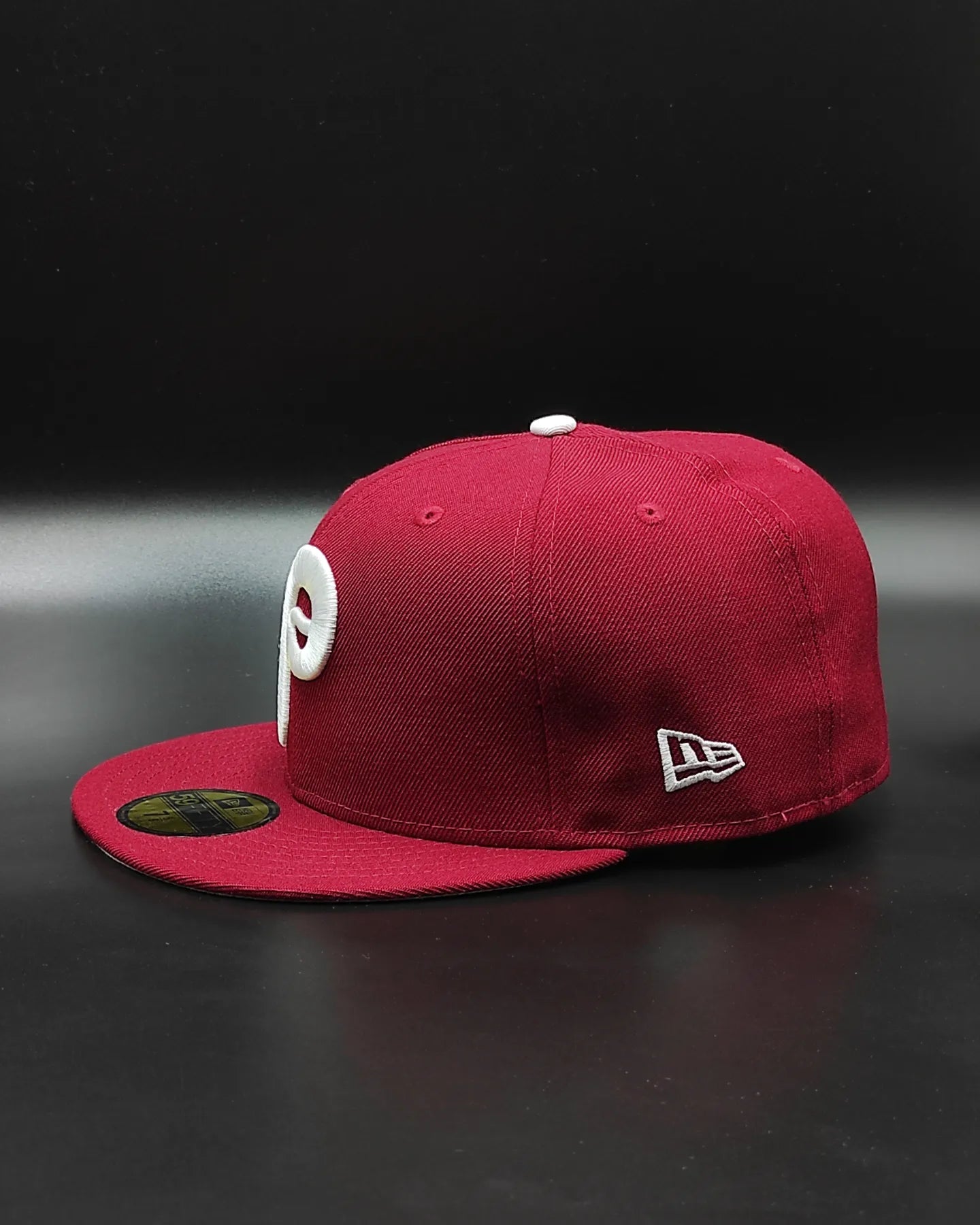 New Era Philadelphia Phillies   Retro Fitted - Cardinal, White