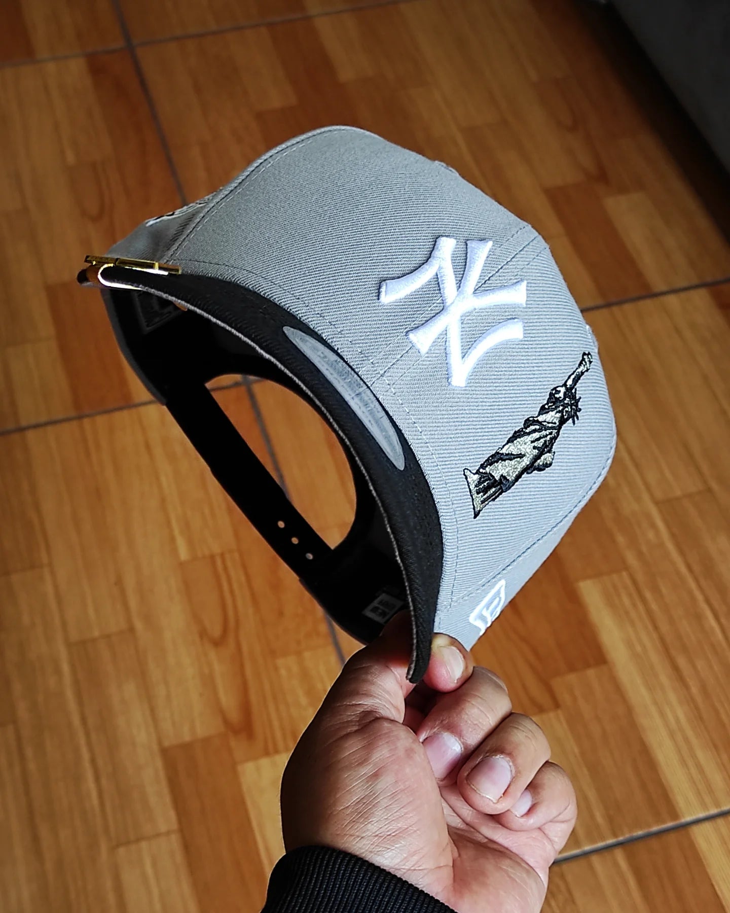 New Era New York Yankees 🗽 world series 1999 plomo negro 9 FIFTY Snapback