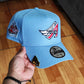 New Era Anaheim Angels Cooperstown Sky Blue 40th Anniversary  9Forty A-Frame Snapback