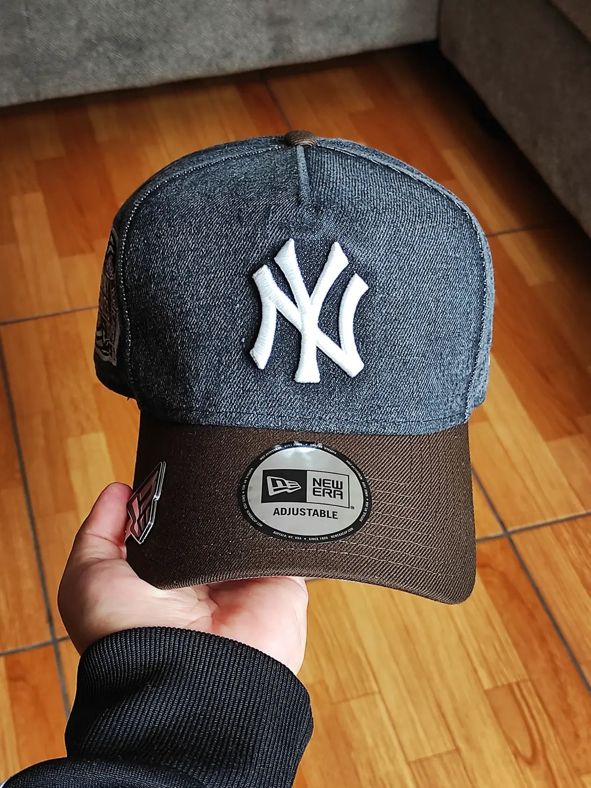 New Era New York Yankees Subway series denim Two Tone 9Forty A-frame Snapback