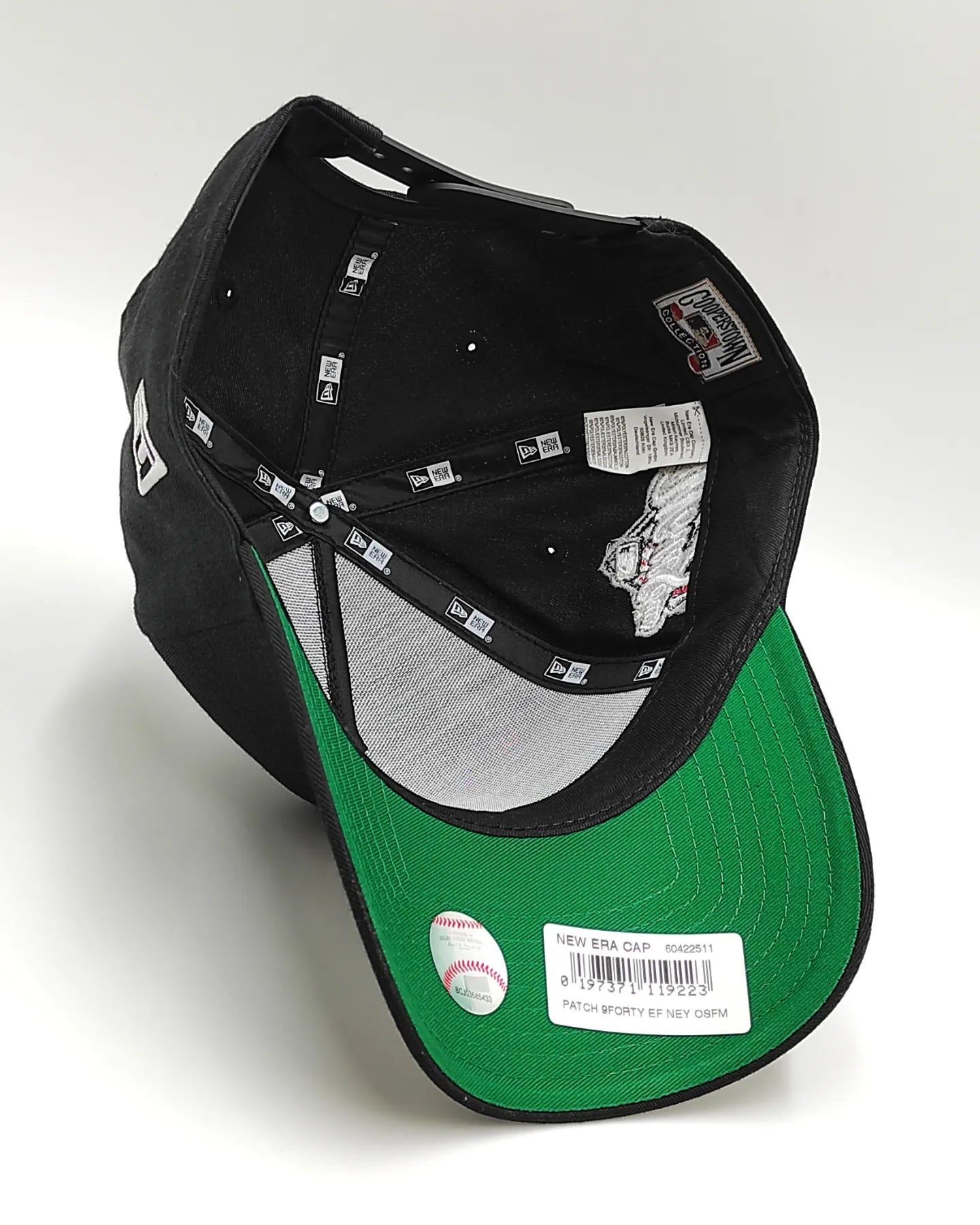 New era New york yankees world series 1999 black throwback edition 9forty aframe snapback hat