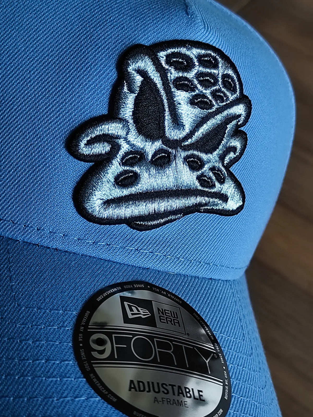 New Era Anaheim Ducks 10th Anniversary Sky Blue Prime Edition 9Forty A Frame Snapback Hat