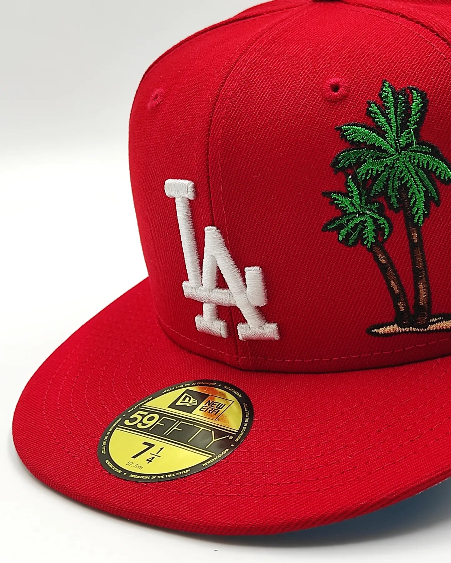 New Era Los Angeles Dodgers' palm taco red 59fifty cap