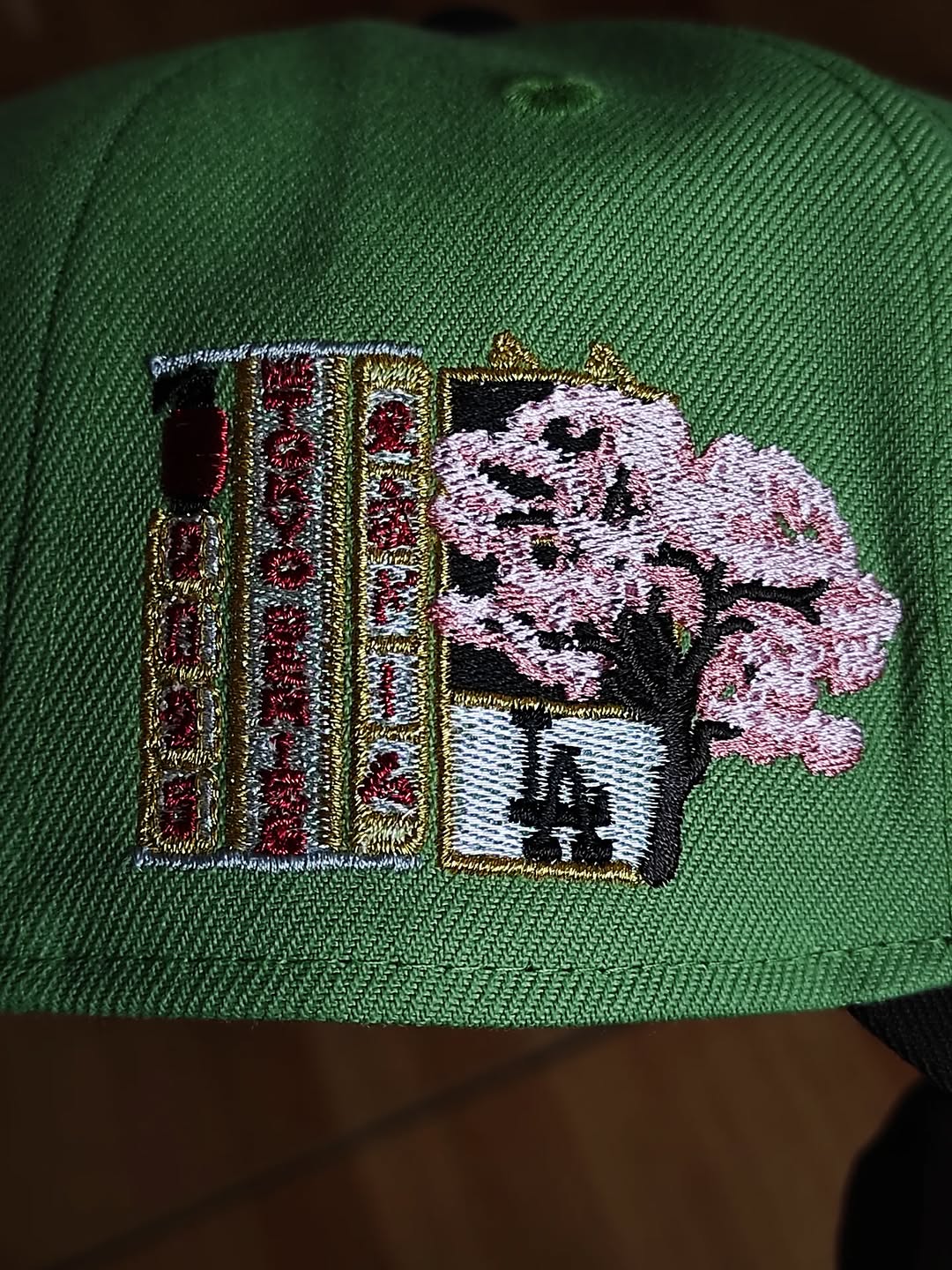 New Era Los Angeles Dodgers Tokyo series matcha green 9forty A-FRAME hat