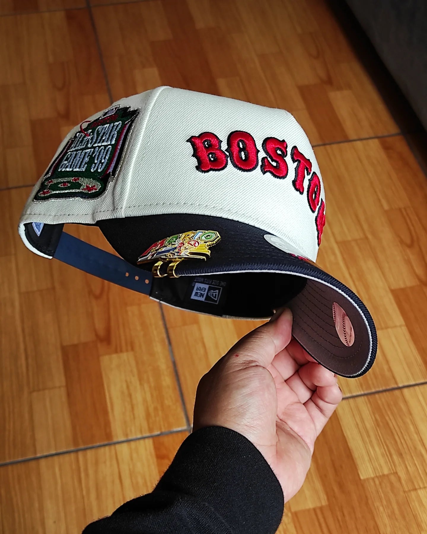 New Era Boston Red Sox all Star game 99 Chrome 9Forty A Frame Snapback Hat