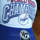 47Brand Los Angeles Dodgers white blue  world series foam Trucker Snapback