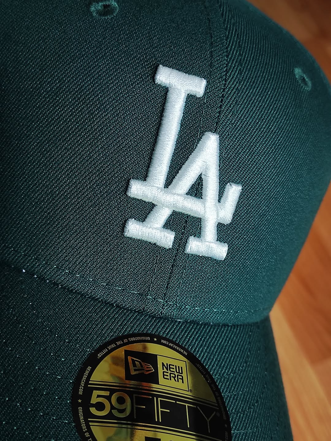 New era Los Angeles Dodgers viva dark green 59fifty fitted