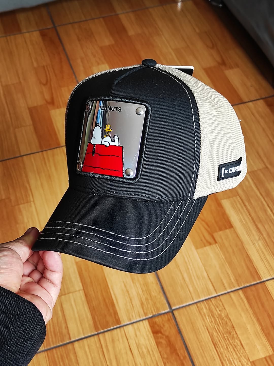 Gorra Capslab snoopy peanuts trucker cap