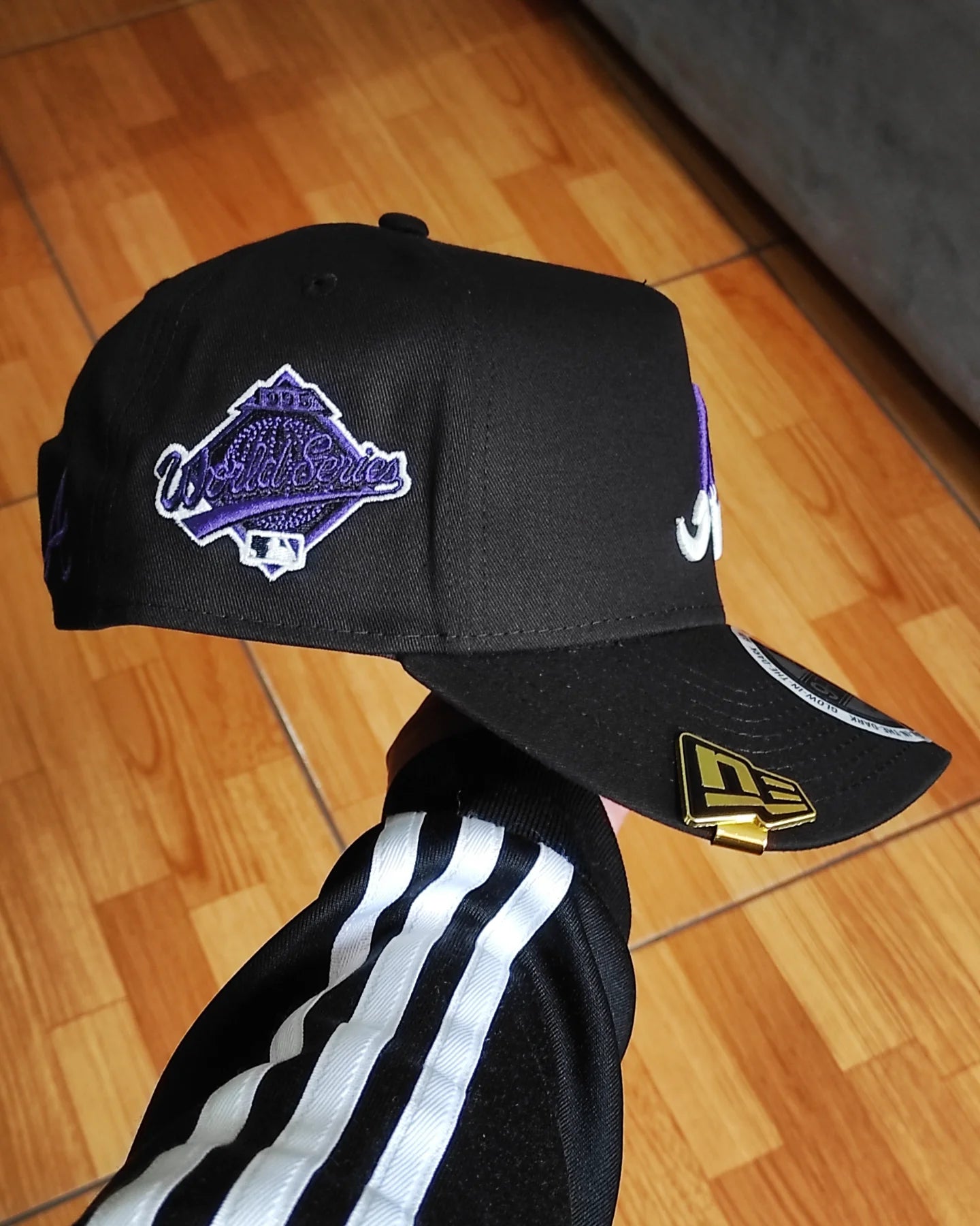 New Era Atlanta Braves 'Drip' 9FORTY A-Frame Snapback