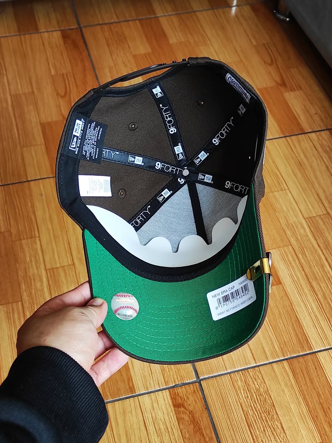 New Era New York Yankees World Series 1951 Walnut Edition 9Forty A Frame Snapback Hat