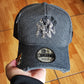 New Era New York Yankees leopard denim Gray 9Forty a-frame