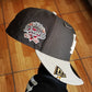 New Era 59fifty mlb los angeles dodgers 100th anniversary two tone / scarlet uv fitted cap