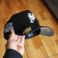 New Era Los Angeles Dodgers UPSIDE LOGO glow 🔦 black 9forty a-frame snapback