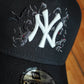 New Era New York Yankees Subway Series 2000 Black Prime Edition 9Forty A Frame Snapback glow 🔦 brilla en la oscuridad