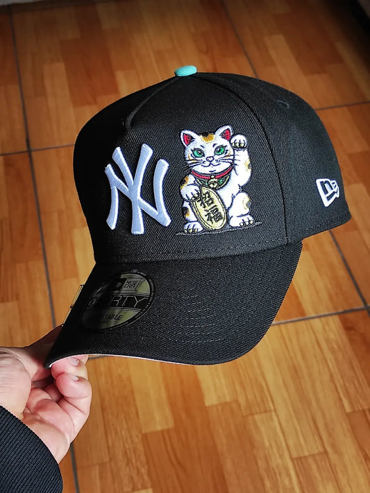 New era 9FORTY A-Frame New York Yankees 1996 world series Lucky cat pink uv