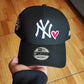 New Era New York Yankees HEART ♥️ world series  9 FORTY A-FRAME