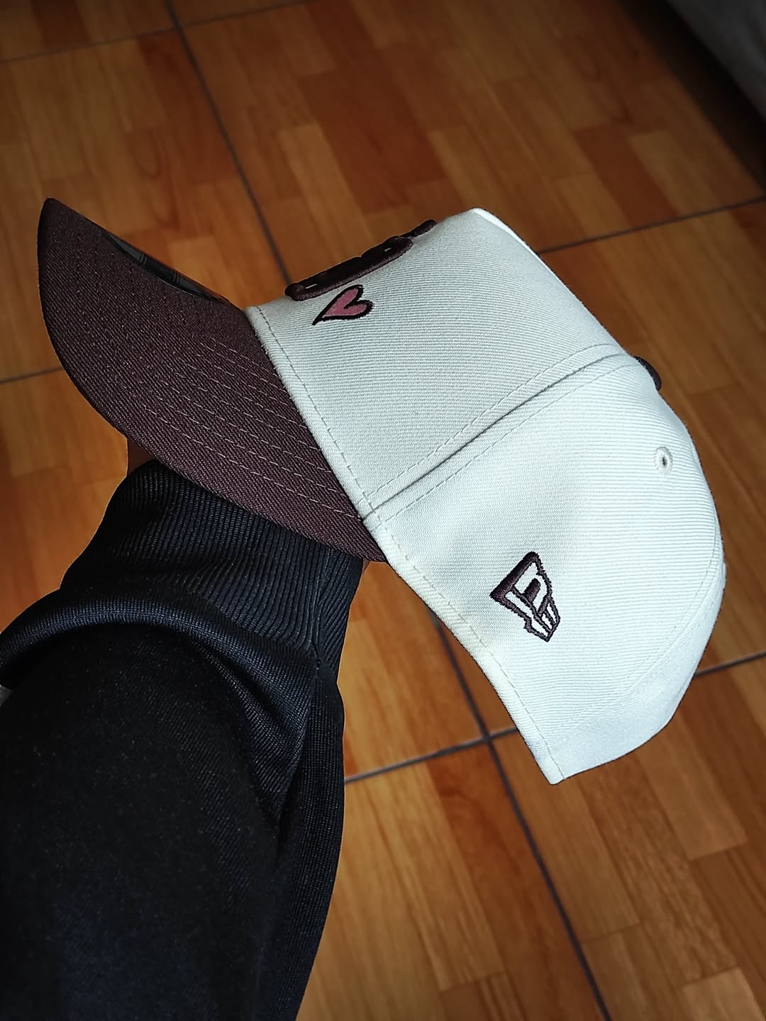 San Diego Padres 'Pink Satin Hearts Walnut' 9FORTY A-Frame Snapback