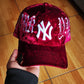 New Era New York Yankees' Velvet' 9FORTY A-Frame Snapback