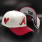 Newera Atlanta Braves Corduroy velvet 9 forty aframe Snapback