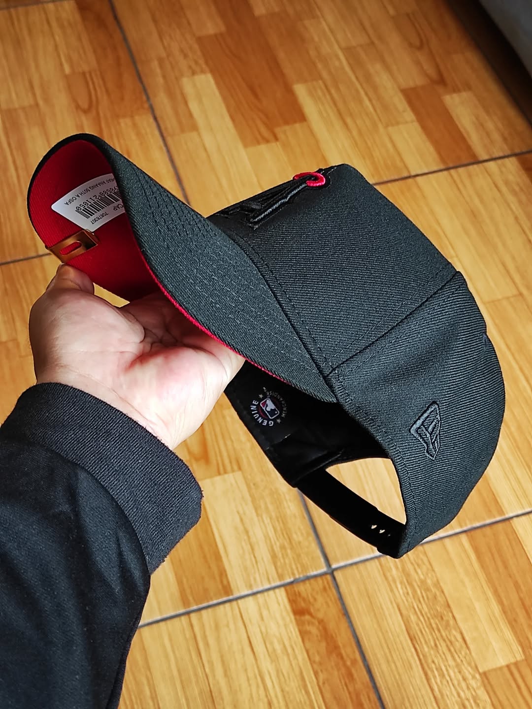 New era Anaheim Angels 50th aniversario black red 9FORTY A-FRAME Snapback