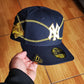 New Era New York Yankees chain✨️ wrap Navy 59FIFTY Fitted